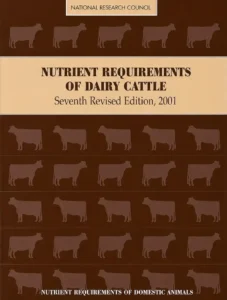 Nutrient Requirements of Dairy Cattle, 7th Revised Edition cover