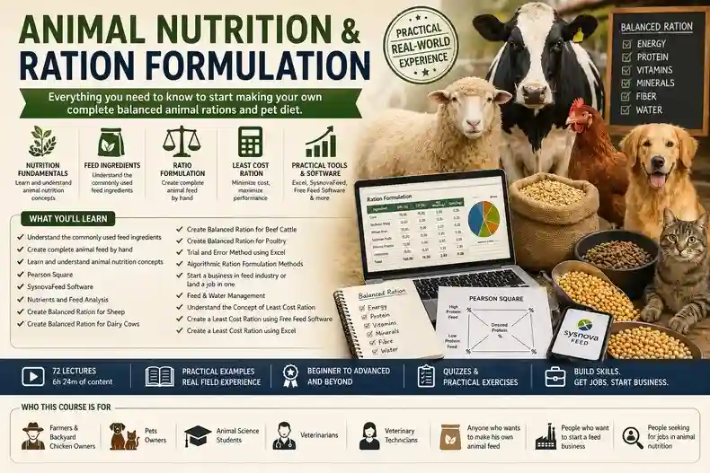 Animal Nutrition & Ration Formulation