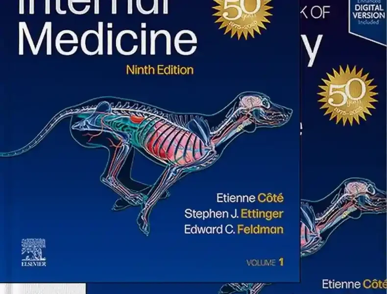 Ettinger’s Textbook of Veterinary Internal Medicine, 9th Edition pdf cover