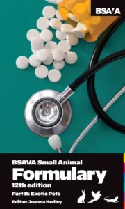BSAVA Small Animal Formulary, Part B Exotic Pets, 12th Edition pdf cover